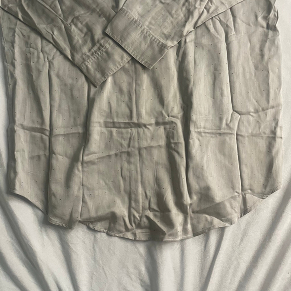 Victoria's Secret womens Grey Dot Flannel Nightshirt size medium - Picture 10 of 12